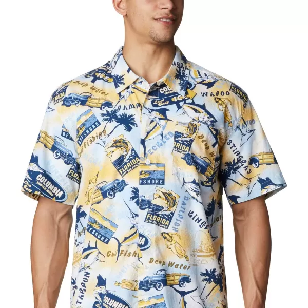 imageColumbia Mens Trollers Best Short Sleeve ShirtSunlit Offshore Archive Print