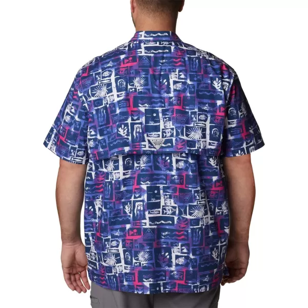 imageColumbia Mens Trollers Best Short Sleeve ShirtViolet Sea Punked Fish