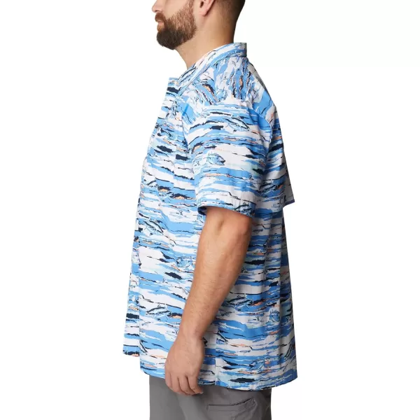 imageColumbia Mens Trollers Best Short Sleeve ShirtWhite Flatout Print