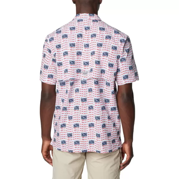 imageColumbia Mens Trollers Best Short Sleeve ShirtWhitePfg Banner