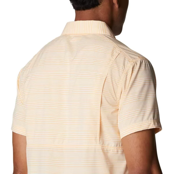 imageColumbia Mens Twisted Creek Iii Short SleeveMango Wave Crest Stripe