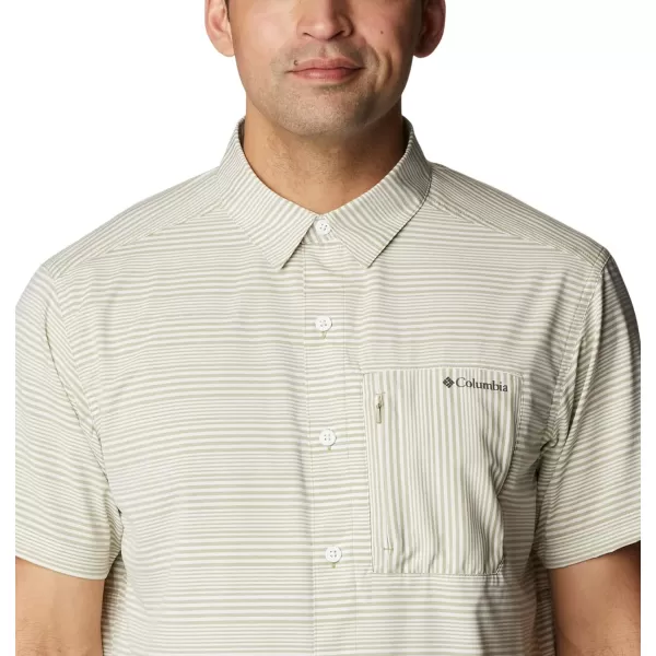 imageColumbia Mens Twisted Creek Iii Short SleeveSavory Wave Crest Stripe