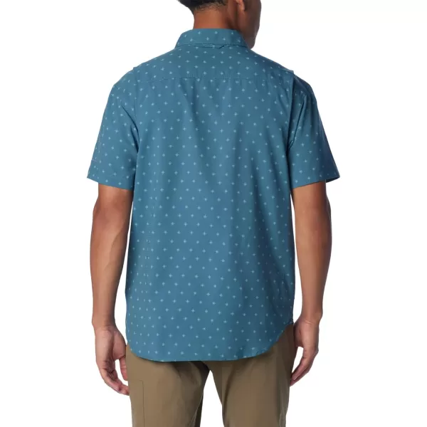 imageColumbia Mens Utilizer Printed Woven Short SleeveCloudburst Dawn Dot