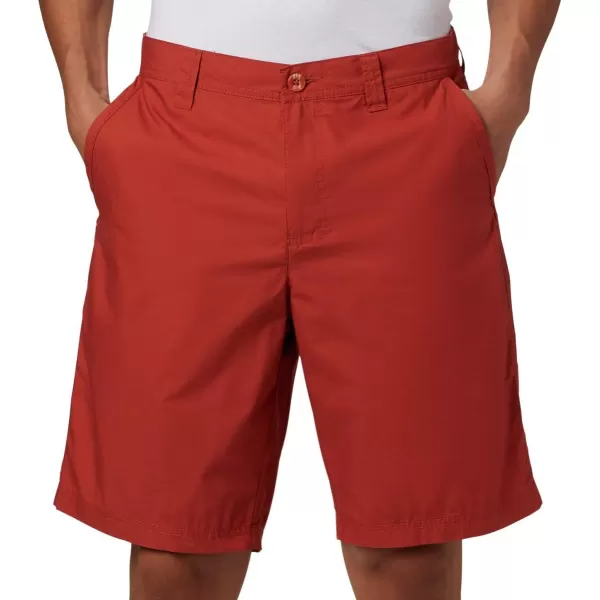 imageColumbia Mens Washed Out Short Cotton Classic FitCarnelian Red