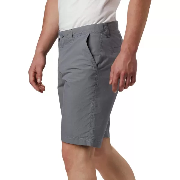 imageColumbia Mens Washed Out Short Cotton Classic FitClassic Grey Ash