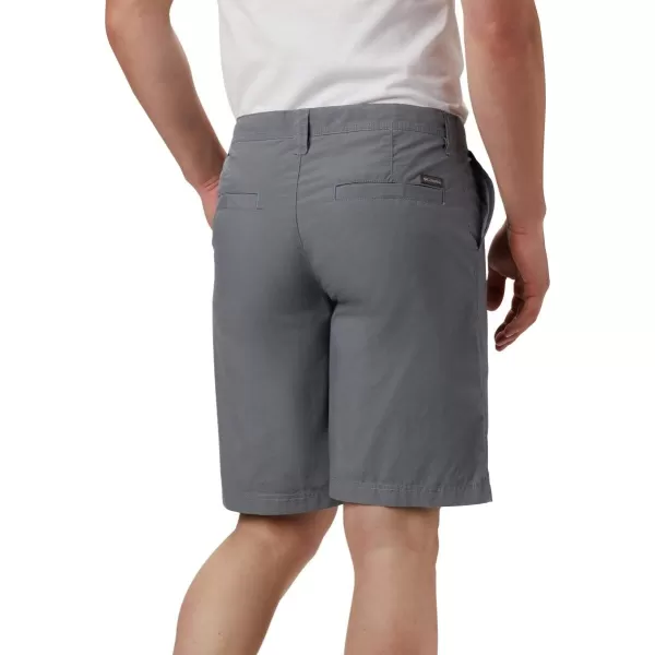 imageColumbia Mens Washed Out Short Cotton Classic FitClassic Grey Ash