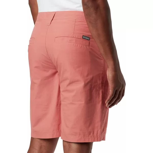 imageColumbia Mens Washed Out Short Cotton Classic FitDark Coral