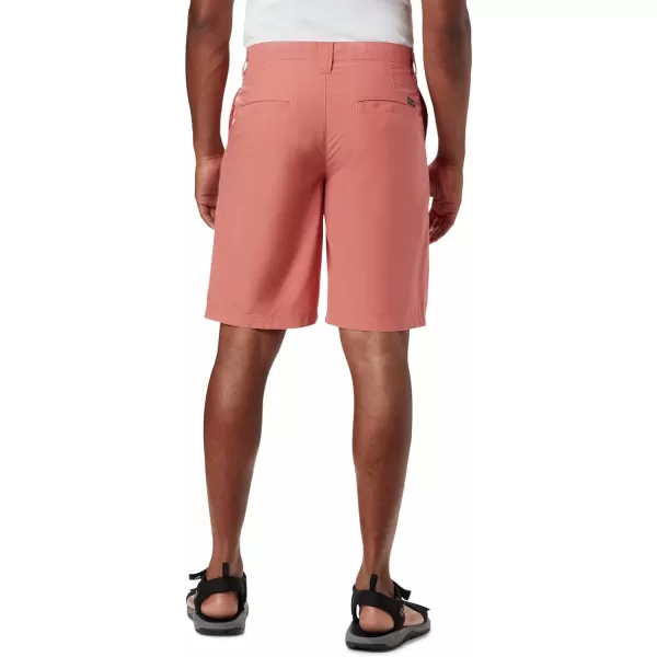 imageColumbia Mens Washed Out Short Cotton Classic FitDark Coral