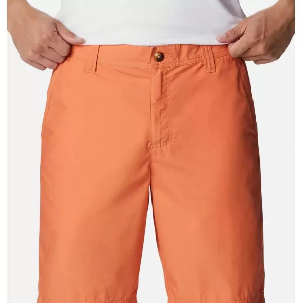imageColumbia Mens Washed Out Short Cotton Classic FitDesert Orange
