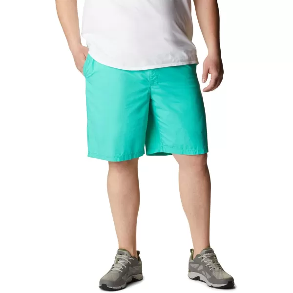 imageColumbia Mens Washed Out Short Cotton Classic FitElectric Turquoise