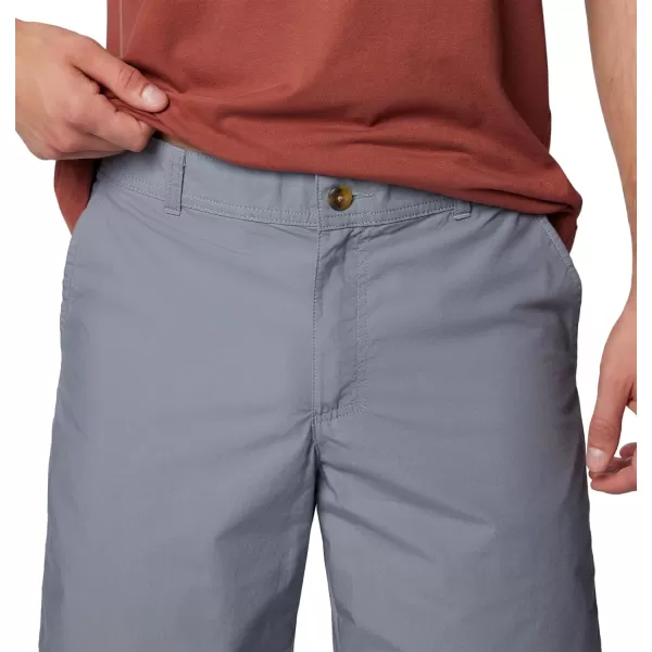 imageColumbia Mens Washed Out Short Cotton Classic FitGrey Ash