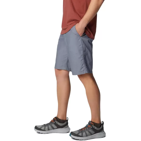 imageColumbia Mens Washed Out Short Cotton Classic FitGrey Ash