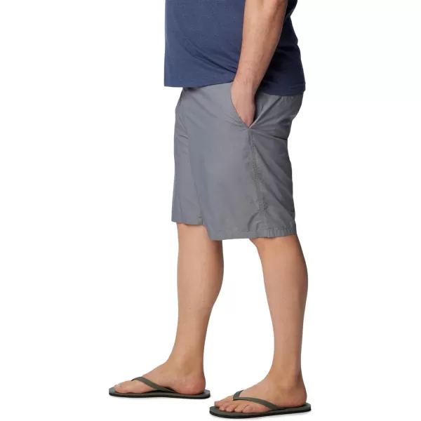 imageColumbia Mens Washed Out Short Cotton Classic FitGrey Ash