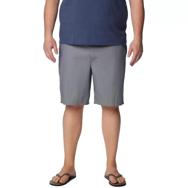 imageColumbia Mens Washed Out Short Cotton Classic FitGrey Ash