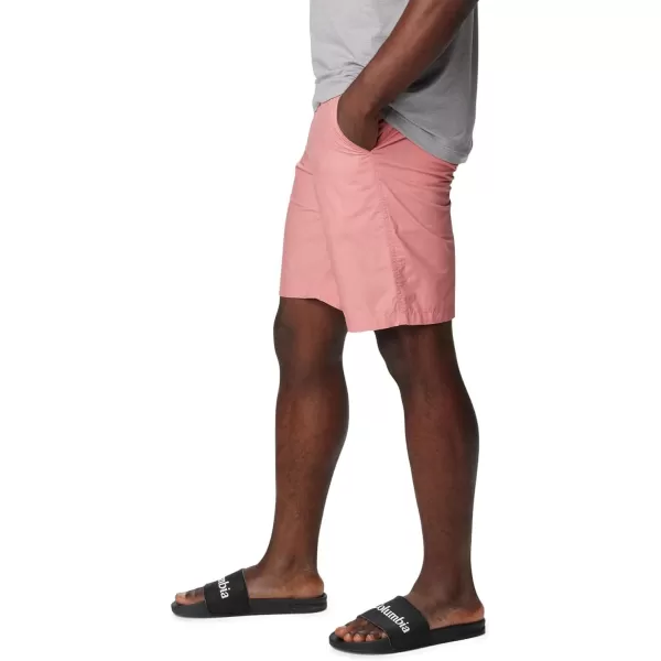 imageColumbia Mens Washed Out Short Cotton Classic FitPink Agave