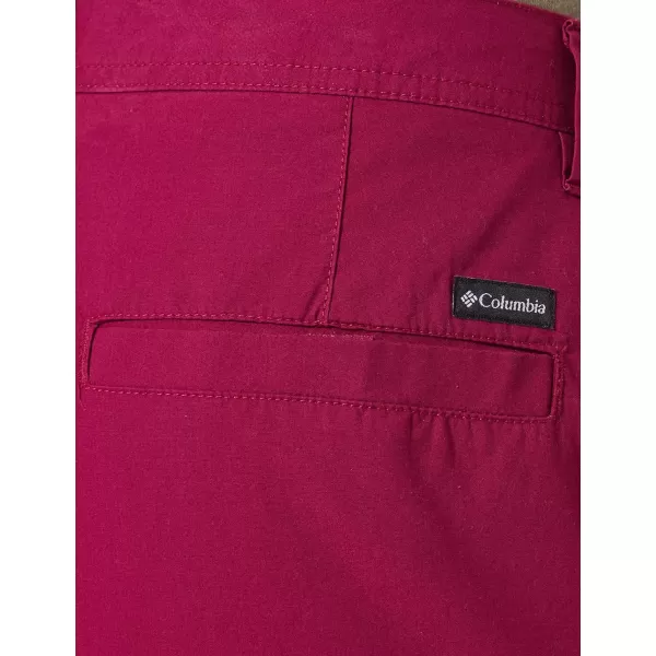 imageColumbia Mens Washed Out Short Cotton Classic FitRed Onion
