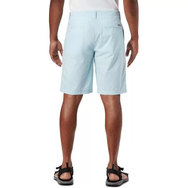 imageColumbia Mens Washed Out Short Cotton Classic FitSky Blue