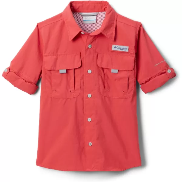 imageColumbia Sportswear Boys Bahama Long Sleeve ShirtSunset Red