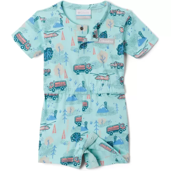 imageColumbia Unisex Baby Little Sur PlaysuitSpray Forestlove