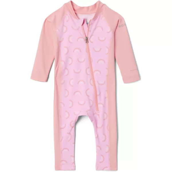 imageColumbia Unisex Baby Sandy Shores Ii SunsuitSunsuitCosmos RainbowySalmon Rose