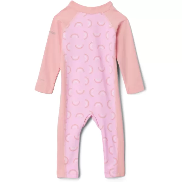 imageColumbia Unisex Baby Sandy Shores Ii SunsuitSunsuitCosmos RainbowySalmon Rose
