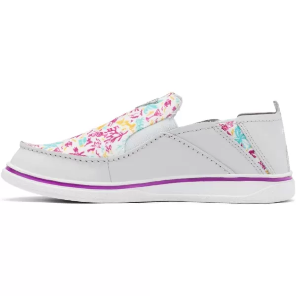 imageColumbia UnisexChild Bahama PFG Boat ShoeGrey IceBright Plum