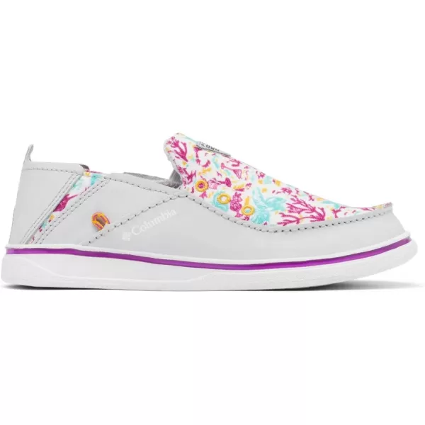imageColumbia UnisexChild Bahama PFG Boat ShoeGrey IceBright Plum