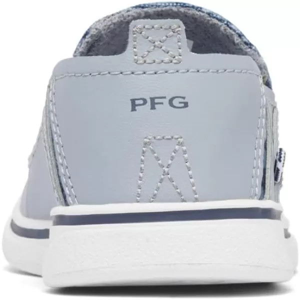 imageColumbia UnisexChild Bahama PFG Boat ShoeTradewinds GreyCollegiate Navy