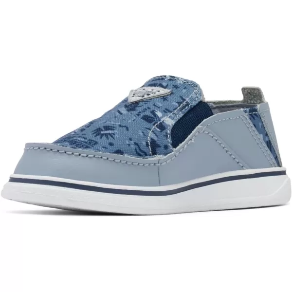 imageColumbia UnisexChild Bahama PFG Boat ShoeTradewinds GreyCollegiate Navy