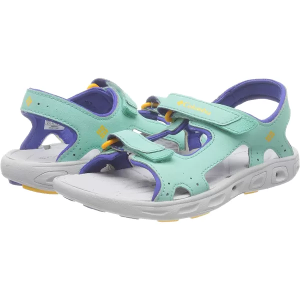 imageColumbia UnisexChild Techsun Vent Sandal SportAquariumBright Marigold