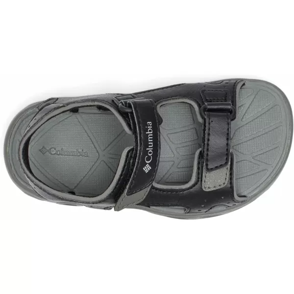 imageColumbia UnisexChild Techsun Vent Sandal SportBlackColumbia Grey