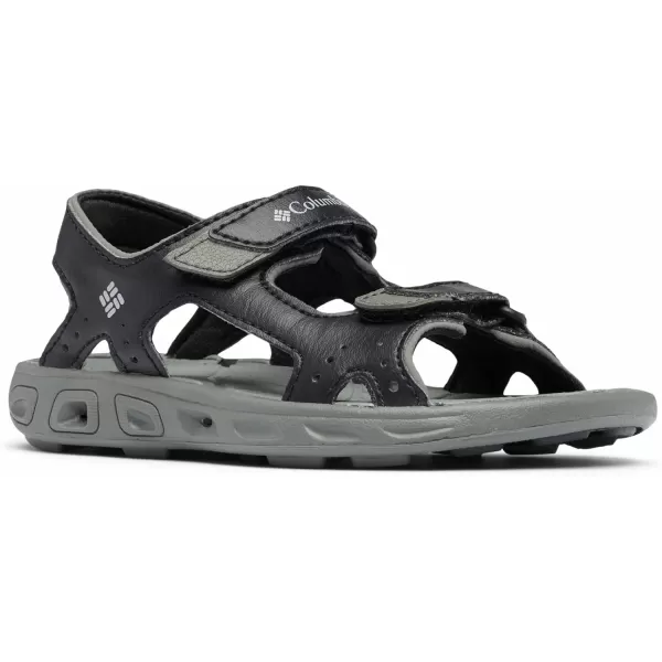 imageColumbia UnisexChild Techsun Vent Sandal SportBlackColumbia Grey