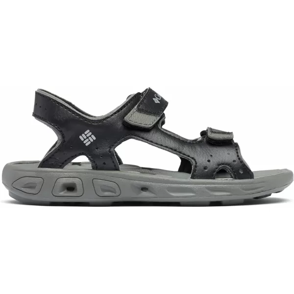 imageColumbia UnisexChild Techsun Vent Sandal SportBlackColumbia Grey