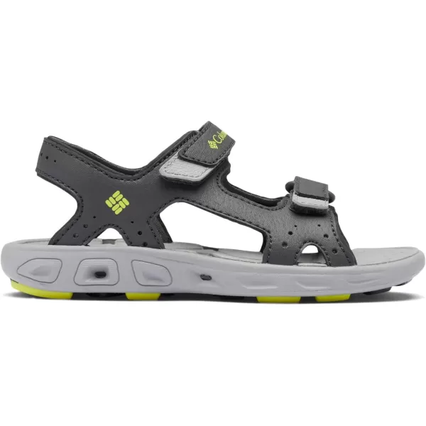 imageColumbia UnisexChild Techsun Vent Sandal SportDark GreyWarning Yellow