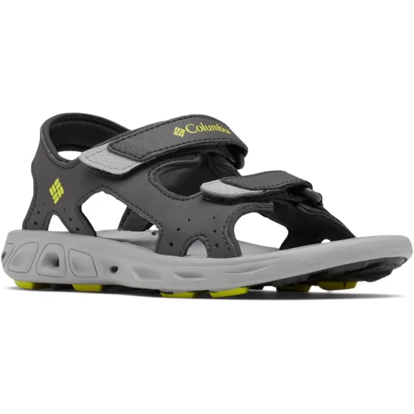 imageColumbia UnisexChild Techsun Vent Sandal SportDark GreyWarning Yellow