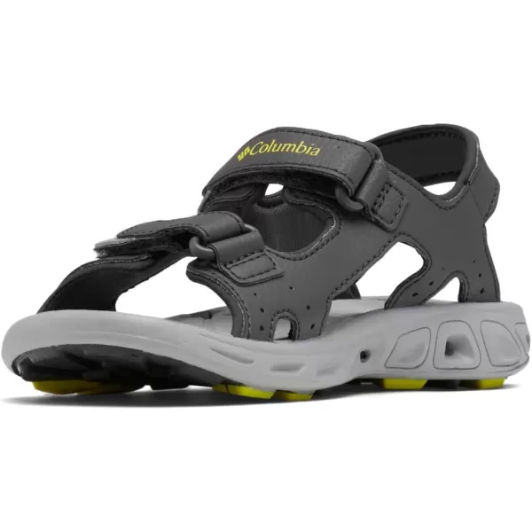 imageColumbia UnisexChild Techsun Vent Sandal SportDark GreyWarning Yellow