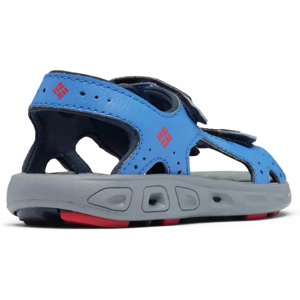 imageColumbia UnisexChild Techsun Vent Sandal SportStormy Blue  Mountain Red