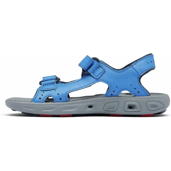 imageColumbia UnisexChild Techsun Vent Sandal SportStormy Blue  Mountain Red