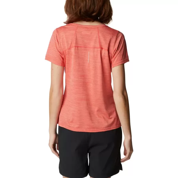imageColumbia Womens Alpine Chill Zero Short Sleeve TeeRed Hibiscus Heather