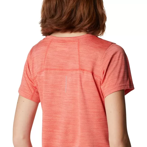 imageColumbia Womens Alpine Chill Zero Short Sleeve TeeRed Hibiscus Heather