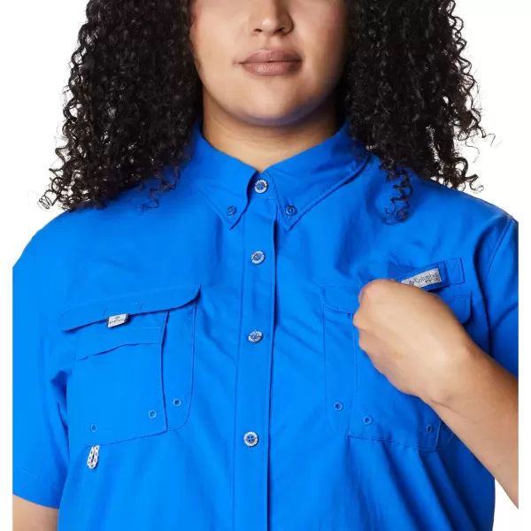 imageColumbia Womens Bahama Short Sleeve ShirtBlue Macaw