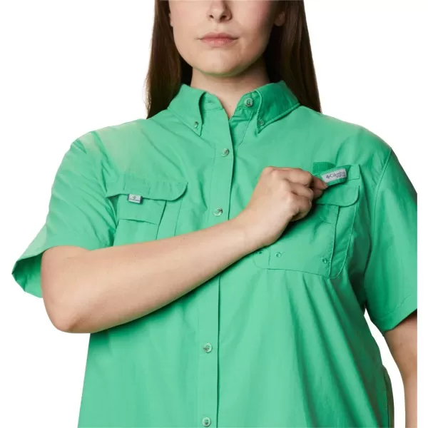 imageColumbia Womens Bahama Short Sleeve ShirtEmerald City