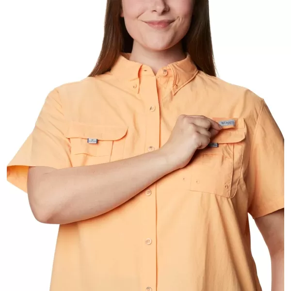 imageColumbia Womens Bahama Short Sleeve ShirtLight Juice
