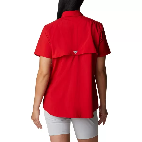 imageColumbia Womens Bahama Short Sleeve ShirtRed Spark