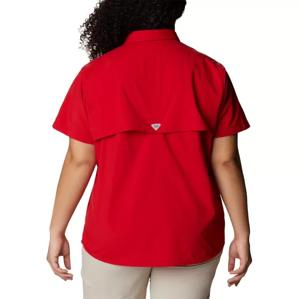 imageColumbia Womens Bahama Short Sleeve ShirtRed Spark