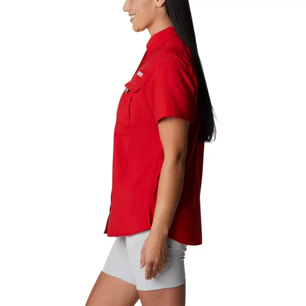 imageColumbia Womens Bahama Short Sleeve ShirtRed Spark