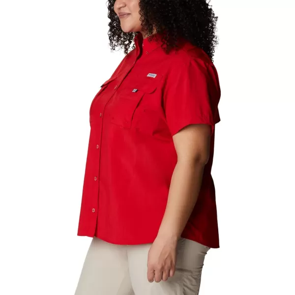 imageColumbia Womens Bahama Short Sleeve ShirtRed Spark