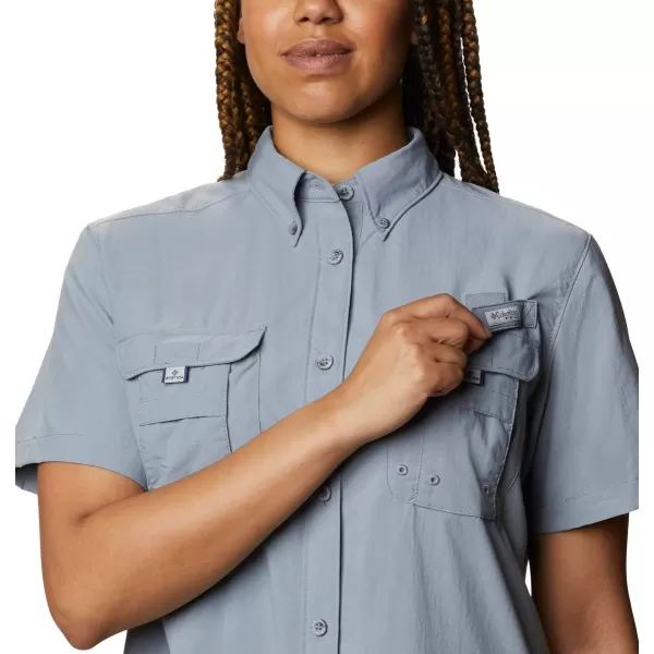 imageColumbia Womens Bahama Short Sleeve ShirtTrade Winds Grey