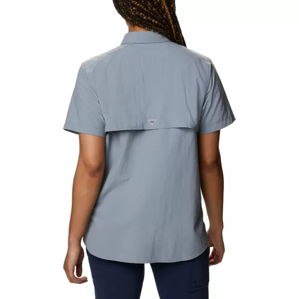 imageColumbia Womens Bahama Short Sleeve ShirtTrade Winds Grey