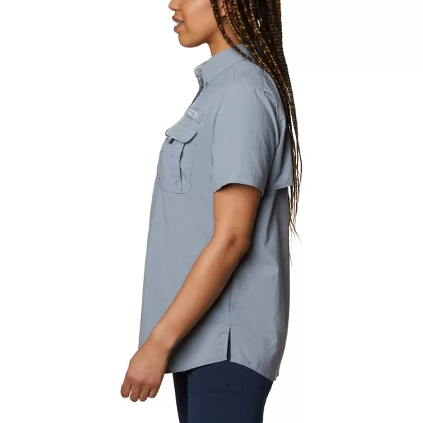 imageColumbia Womens Bahama Short Sleeve ShirtTrade Winds Grey